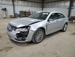 Salvage cars for sale from Copart Des Moines, IA: 2012 Chrysler 200 Limited
