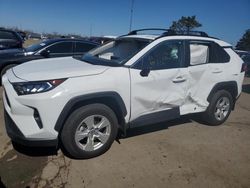Salvage cars for sale at Woodhaven, MI auction: 2020 Toyota Rav4 XLE