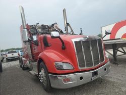 Salvage Trucks for parts for sale at auction: 2018 Peterbilt 579