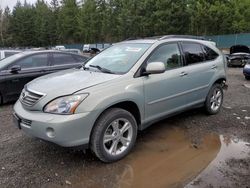 Vehiculos salvage en venta de Copart Graham, WA: 2008 Lexus RX 400H