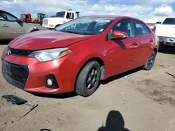 Salvage cars for sale from Copart Brighton, CO: 2015 Toyota Corolla L