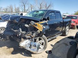 Salvage trucks for sale at Bridgeton, MO auction: 2014 Dodge 1500 Laramie