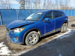 Salvage cars for sale at Moncton, NB auction: 2014 Mazda CX-5 Touring