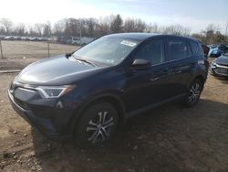 Salvage cars for sale from Copart Chalfont, PA: 2018 Toyota Rav4 LE