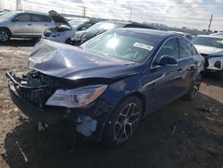 Salvage cars for sale at Elgin, IL auction: 2017 Buick Regal Sport Touring