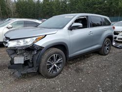 Toyota Highlander Vehiculos salvage en venta: 2019 Toyota Highlander LE