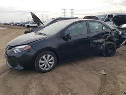 Toyota Corolla salvage cars for sale: 2015 Toyota Corolla L