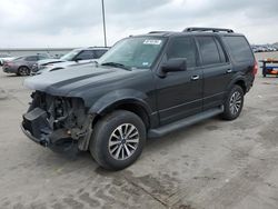 Salvage cars for sale at Wilmer, TX auction: 2017 Ford Expedition XLT