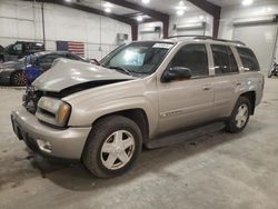 Chevrolet Trailblazer salvage cars for sale: 2002 Chevrolet Trailblazer