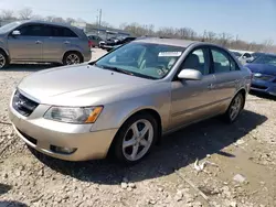 Salvage cars for sale at Louisville, KY auction: 2006 Hyundai Sonata GLS