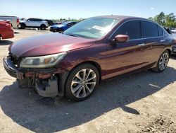 Honda Accord Sport salvage cars for sale: 2014 Honda Accord Sport