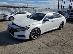 Salvage cars for sale at Van Nuys, CA auction: 2019 Honda Accord Sport
