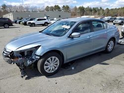 Salvage cars for sale from Copart Exeter, RI: 2011 Honda Accord LX