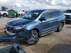 Salvage cars for sale from Copart Tucson, AZ: 2019 Honda Pilot Touring