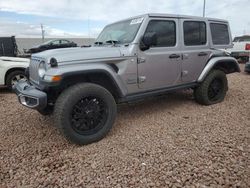 Salvage cars for sale at Phoenix, AZ auction: 2018 Jeep Wrangler Unlimited Sahara