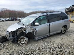 Salvage cars for sale at Windsor, NJ auction: 2015 Toyota Sienna XLE