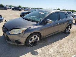 Salvage cars for sale at San Antonio, TX auction: 2014 Ford Focus SE