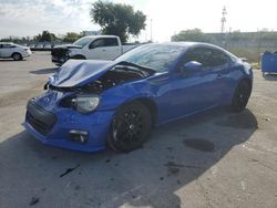 Salvage cars for sale from Copart Orlando, FL: 2015 Subaru BRZ 2.0 Limited