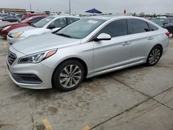 Salvage cars for sale at Grand Prairie, TX auction: 2016 Hyundai Sonata Sport