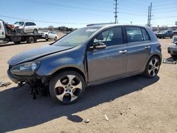 Salvage cars for sale at Colorado Springs, CO auction: 2012 Volkswagen GTI