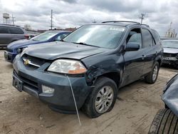 Salvage cars for sale from Copart Chicago Heights, IL: 2003 Acura MDX Touring