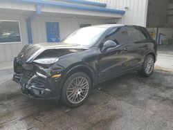 Porsche Cayenne salvage cars for sale: 2017 Porsche Cayenne