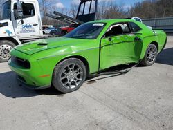 Salvage cars for sale from Copart Ellwood City, PA: 2017 Dodge Challenger GT