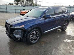 Salvage cars for sale at Montgomery, AL auction: 2019 Hyundai Santa FE Limited