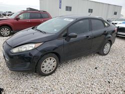 Salvage cars for sale at Temple, TX auction: 2016 Ford Fiesta S