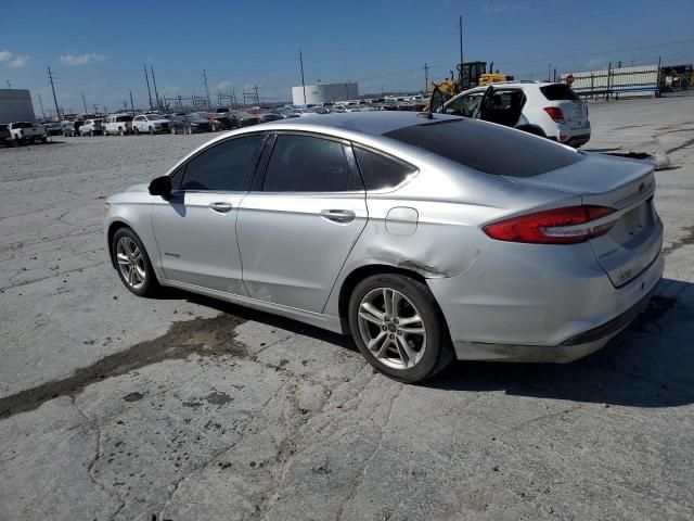 2018 Ford Fusion SE Hybrid