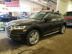 Salvage cars for sale at Ham Lake, MN auction: 2020 Audi Q5 Premium Plus