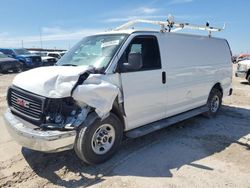 Salvage trucks for sale at Haslet, TX auction: 2018 GMC Savana G2500