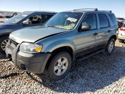 Ford salvage cars for sale: 2005 Ford Escape XLT