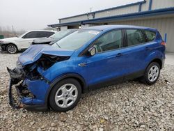 Salvage cars for sale at Wayland, MI auction: 2017 Ford Escape S