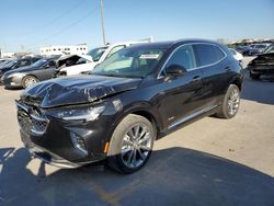 Salvage cars for sale from Copart Grand Prairie, TX: 2022 Buick Envision Avenir