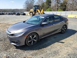 Salvage cars for sale at Concord, NC auction: 2016 Honda Civic Touring