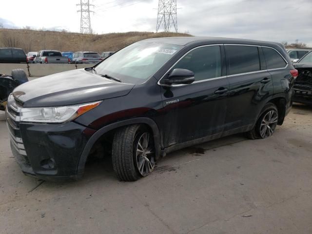 2019 Toyota Highlander Hybrid