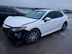 Salvage cars for sale at Grand Prairie, TX auction: 2023 Toyota Camry LE