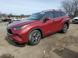 Toyota Highlander salvage cars for sale: 2021 Toyota Highlander XLE