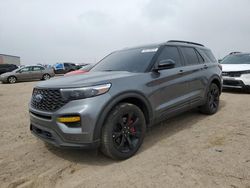 Salvage cars for sale at Amarillo, TX auction: 2023 Ford Explorer ST