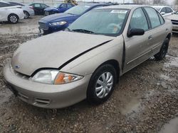 Chevrolet salvage cars for sale: 2002 Chevrolet Cavalier Base