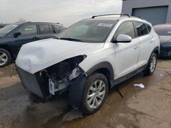 Salvage cars for sale from Copart Elgin, IL: 2021 Hyundai Tucson Limited