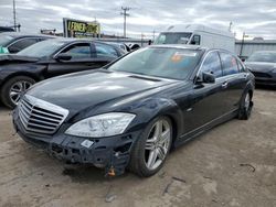 Salvage cars for sale at Chicago Heights, IL auction: 2012 Mercedes-Benz S 550 4matic