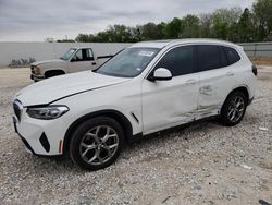 Salvage cars for sale from Copart New Braunfels, TX: 2023 BMW X3 SDRIVE30I