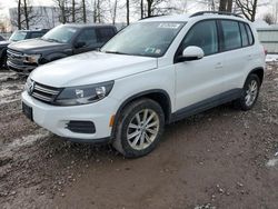 Salvage cars for sale at Central Square, NY auction: 2017 Volkswagen Tiguan S