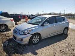 Salvage cars for sale at Indianapolis, IN auction: 2017 Hyundai Accent SE