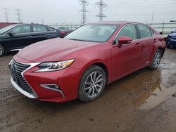 Salvage cars for sale from Copart Elgin, IL: 2017 Lexus ES 300H