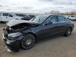 Salvage cars for sale at Davison, MI auction: 2022 Mercedes-Benz C 300 4matic
