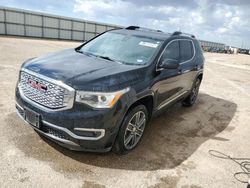 Salvage cars for sale from Copart Amarillo, TX: 2019 GMC Acadia Denali