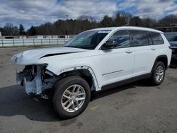 Salvage cars for sale at Assonet, MA auction: 2024 Jeep Grand Cherokee L Laredo
